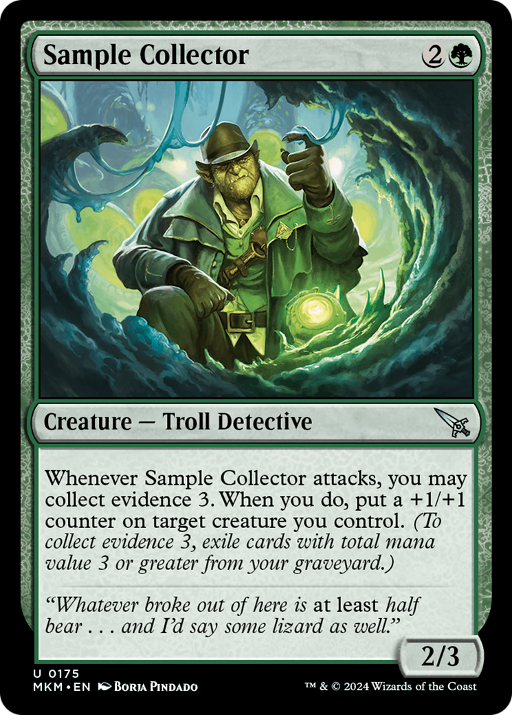 Sample Collector [Murders at Karlov Manor] | Golgari Games