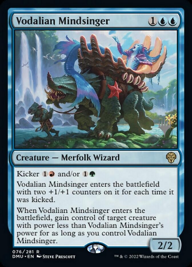 Vodalian Mindsinger (Promo Pack) [Dominaria United Promos] | Golgari Games