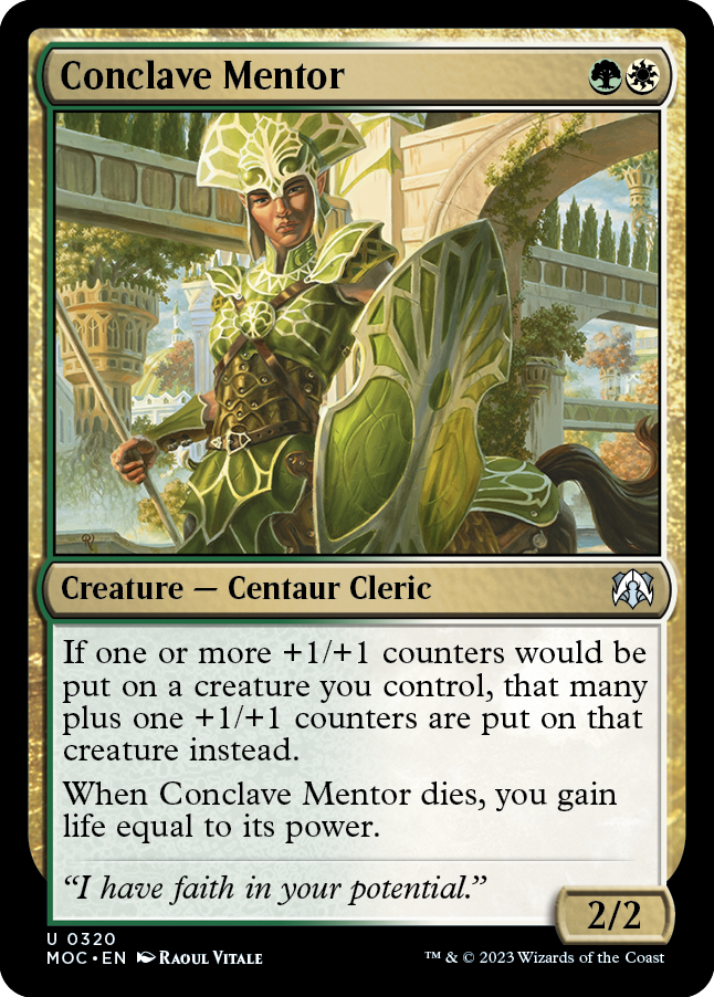 Conclave Mentor [March of the Machine Commander] | Golgari Games