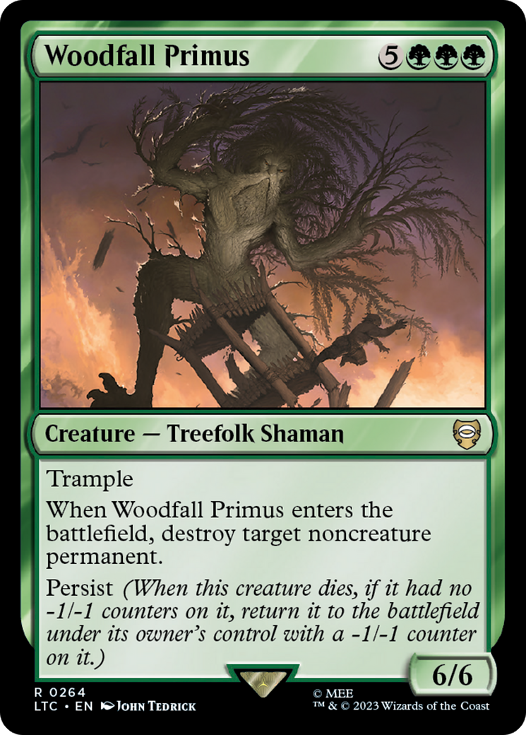 Woodfall Primus [The Lord of the Rings: Tales of Middle-Earth Commander] | Golgari Games