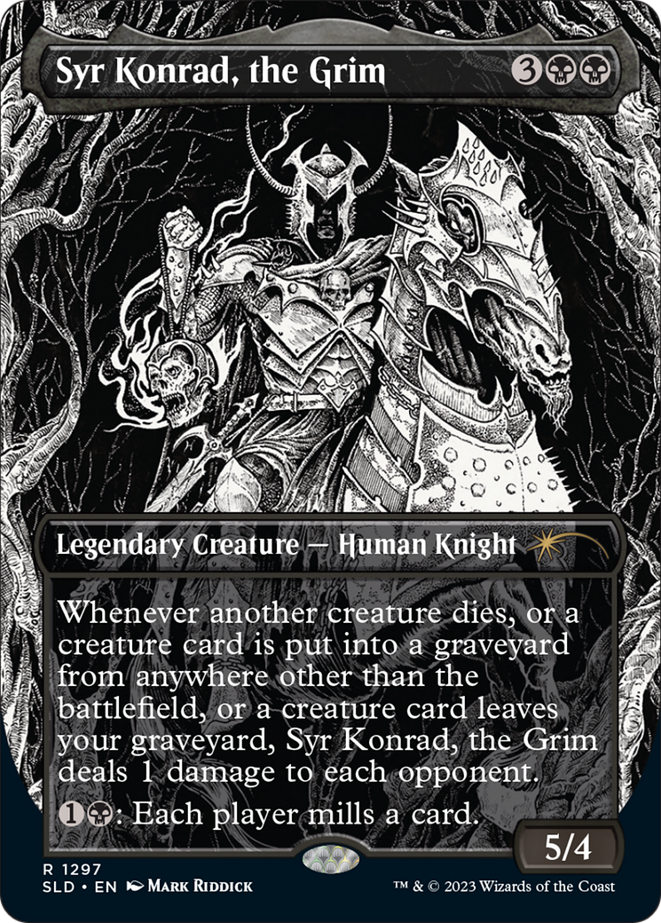Syr Konrad, the Grim [Secret Lair Drop Series] | Local Legends