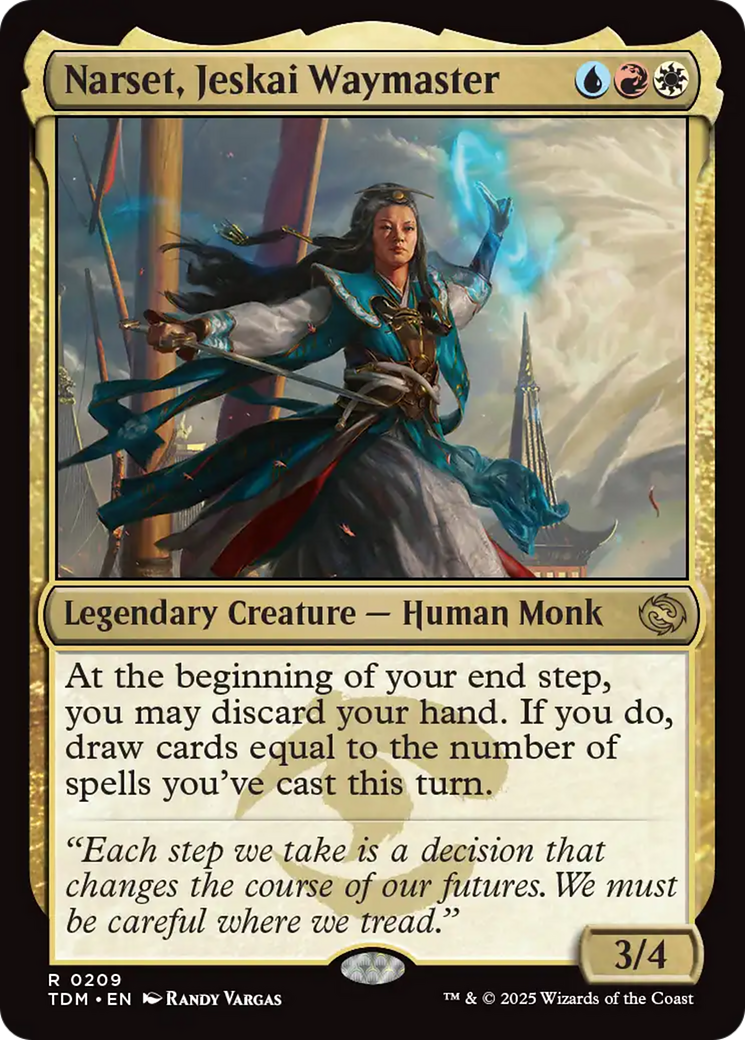 Narset, Jeskai Waymaster [Tarkir: Dragonstorm] | Local Legends