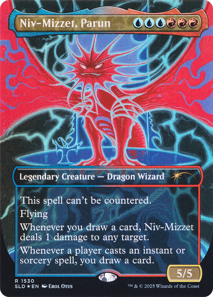 Niv-Mizzet, Parun (Rainbow Foil) [Secret Lair Drop Series] | Local Legends