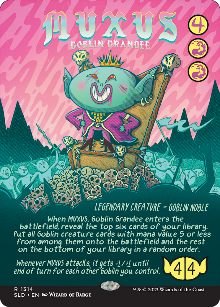 Muxus, Goblin Grandee (Rainbow Foil) [Secret Lair Drop Series] | Local Legends