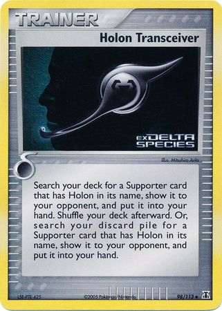 Holon Transceiver (98/113) (Stamped) [EX: Delta Species] | Local Legends