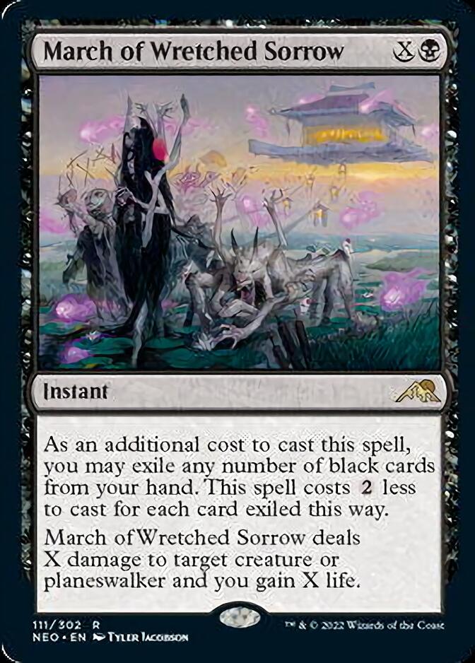 March of Wretched Sorrow [Kamigawa: Neon Dynasty] | Local Legends
