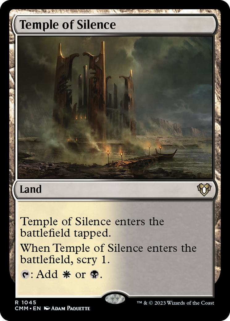 Temple of Silence [Commander Masters] | Local Legends