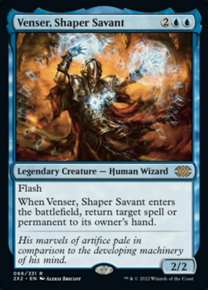 Venser, Shaper Savant [Double Masters 2022] | Local Legends