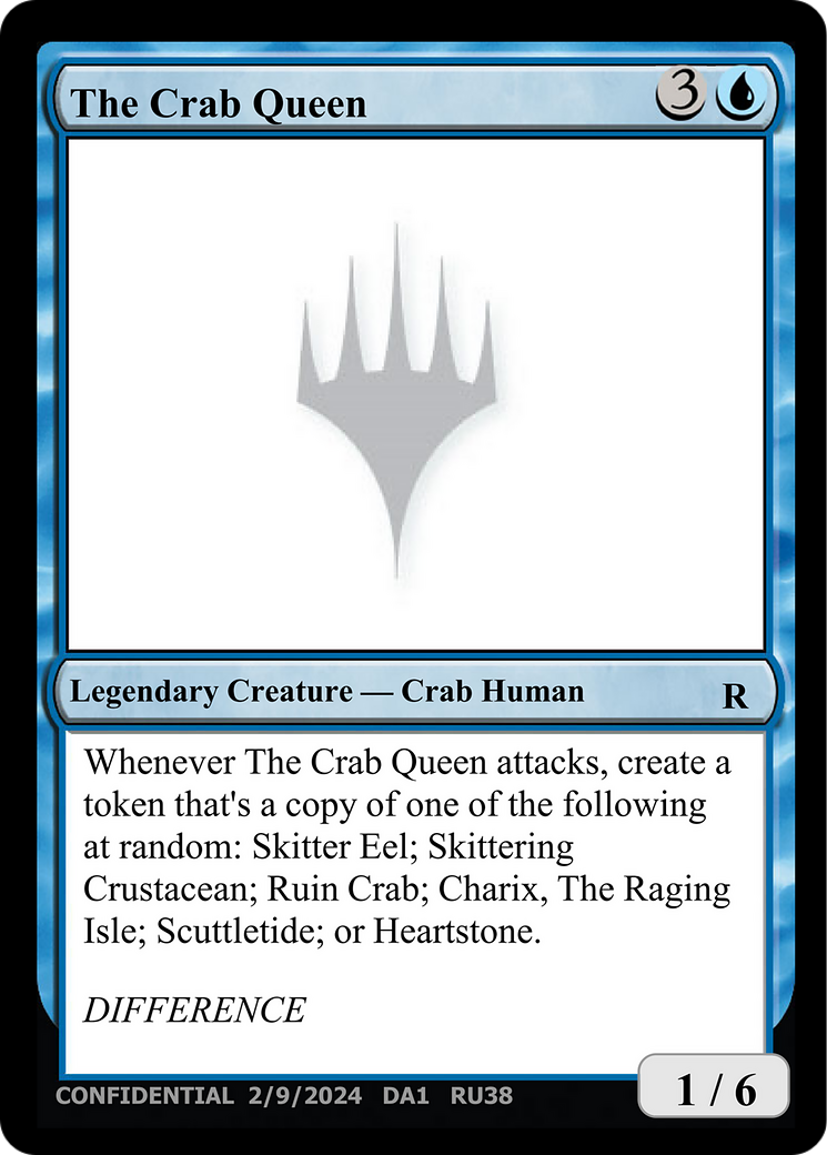 The Crab Queen [Mystery Booster 2 Playtest Cards] | Local Legends