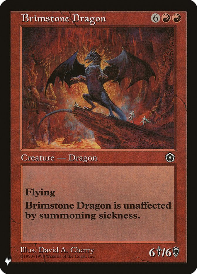 Brimstone Dragon [Mystery Booster] | Local Legends