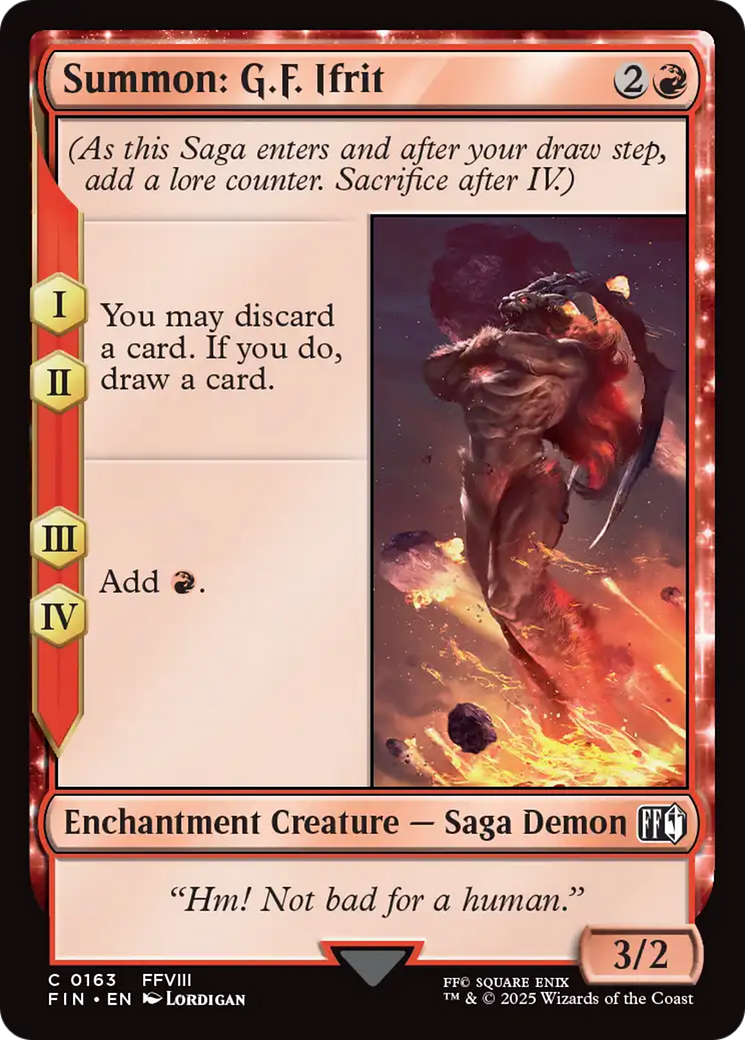 Summon: G.F. Ifrit [FINAL FANTASY] | Local Legends