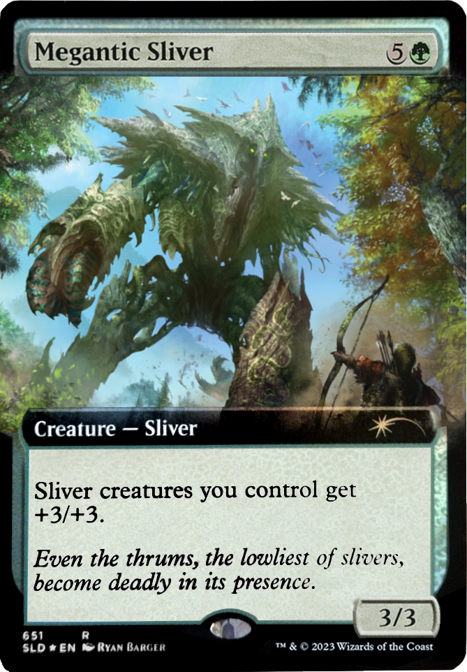 Megantic Sliver (Extended Art) [Secret Lair Drop Promos] | Local Legends