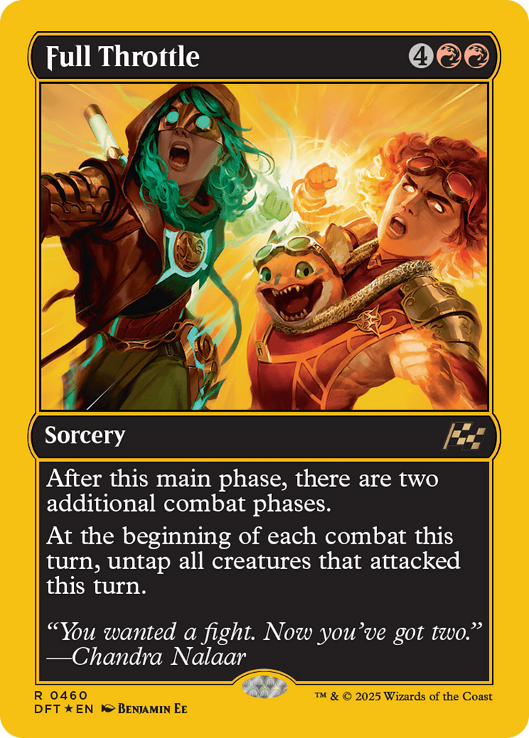 Full Throttle (First-Place Foil) [Aetherdrift] | Local Legends