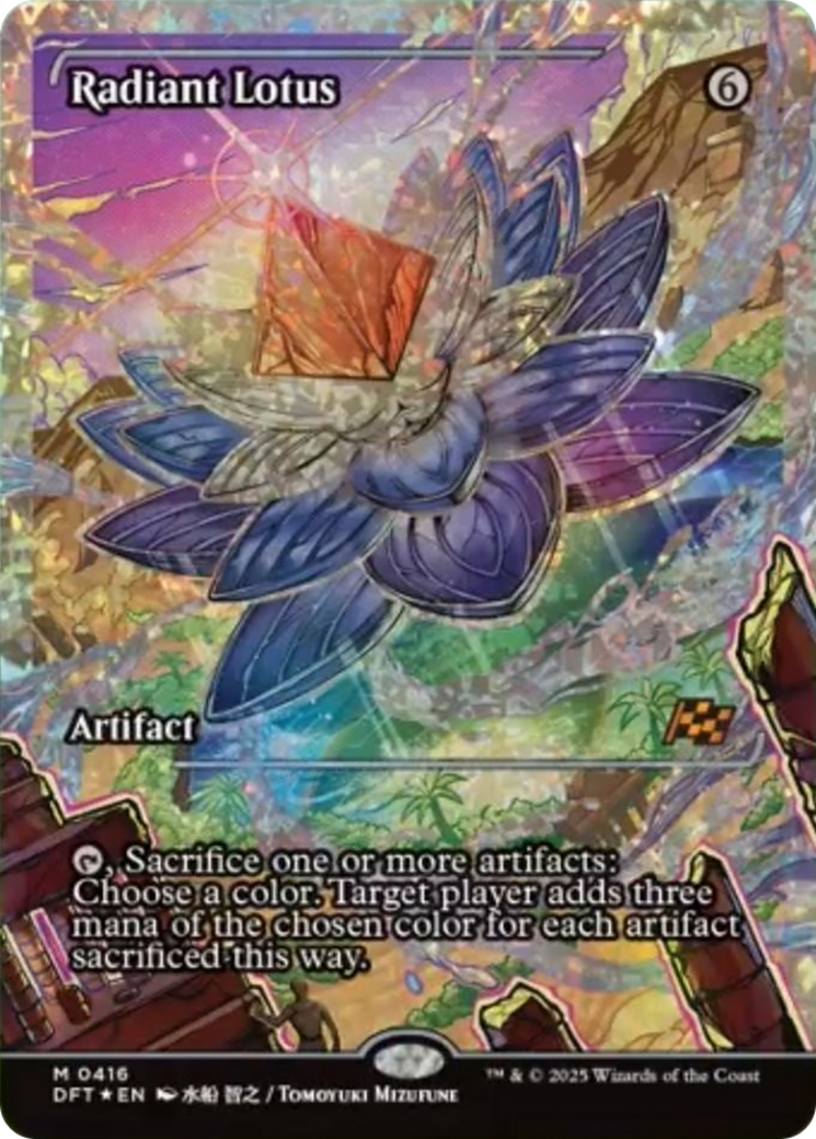 Radiant Lotus (Showcase) (Fracture Foil) [Aetherdrift] | Local Legends
