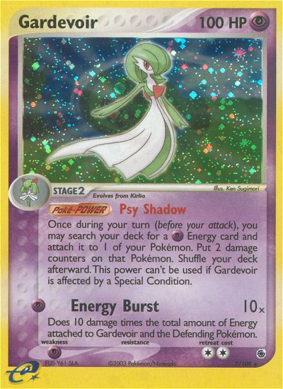 Gardevoir (7/109) [EX: Ruby & Sapphire] | Golgari Games