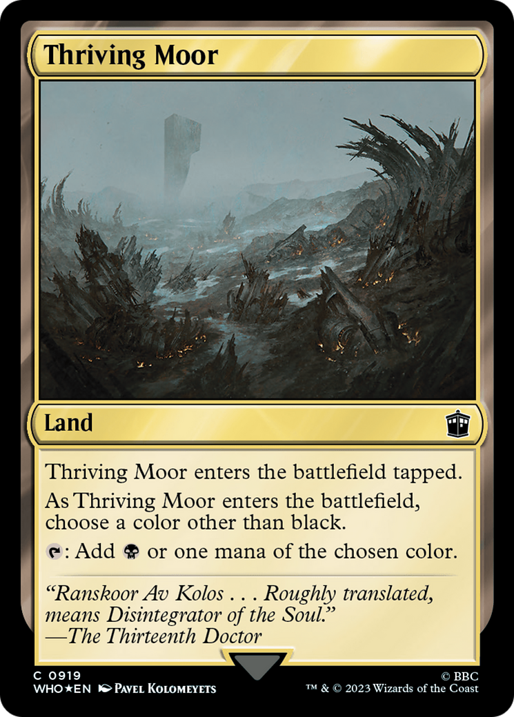 Thriving Moor (Surge Foil) [Doctor Who] | Local Legends