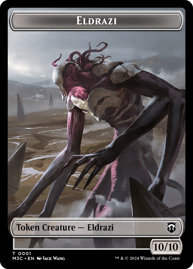 Eldrazi // Spirit Double-Sided Token [Modern Horizons 3 Commander Tokens] | Golgari Games