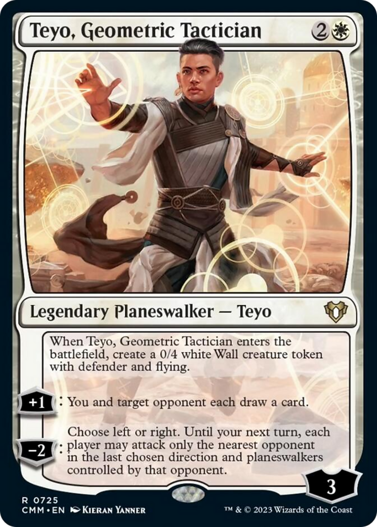 Teyo, Geometric Tactician [Commander Masters] | Golgari Games