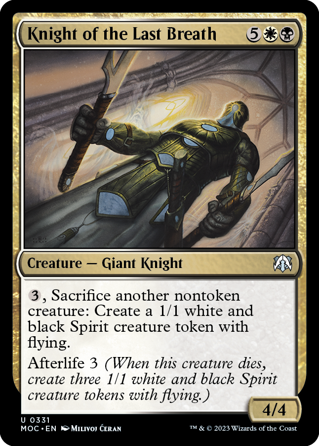 Knight of the Last Breath [March of the Machine Commander] | Local Legends