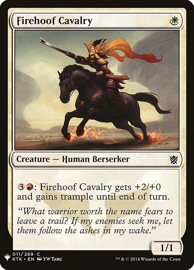 Firehoof Cavalry [Mystery Booster] | Golgari Games