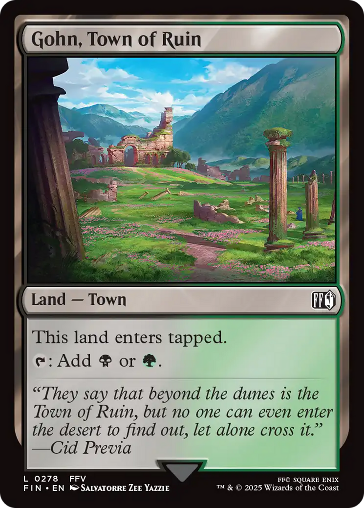 Gohn, Town of Ruin [FINAL FANTASY] | Local Legends
