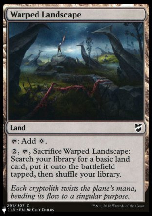 Warped Landscape [The List] | Local Legends