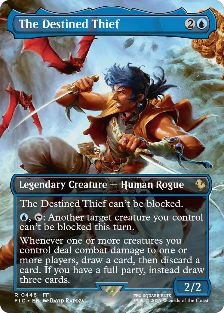 The Destined Thief (Borderless) [FINAL FANTASY Commander] | Local Legends