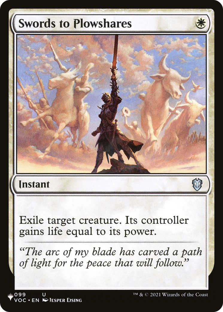 Swords to Plowshares [Secret Lair: Angels] | Local Legends