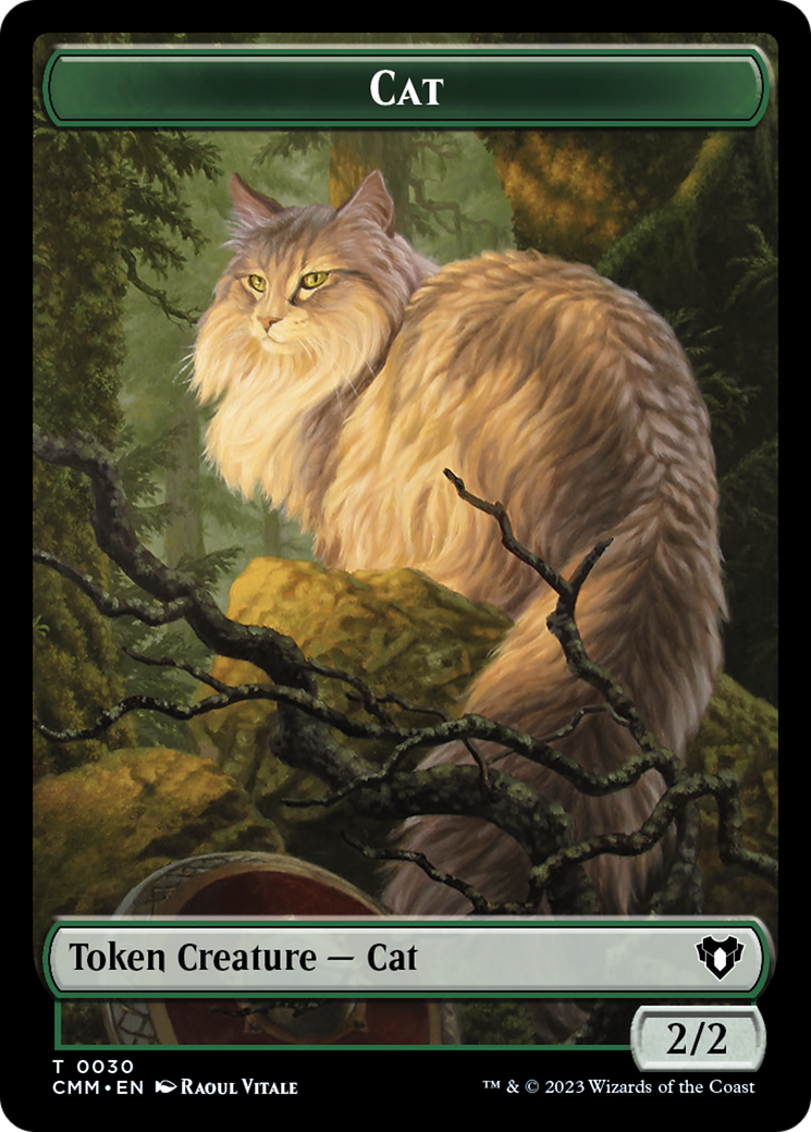 Cat Token (30) [Commander Masters Tokens] | Local Legends