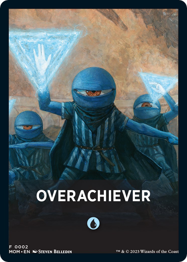 Overachiever Theme Card [March of the Machine Tokens] | Golgari Games