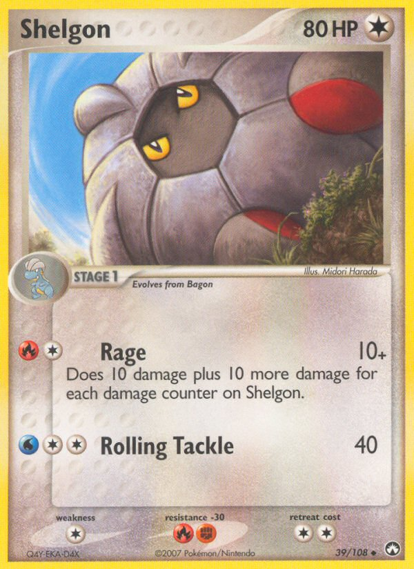 Shelgon (39/108) [EX: Power Keepers] | Local Legends