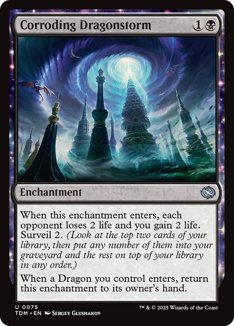 Corroding Dragonstorm [Tarkir: Dragonstorm] | Local Legends