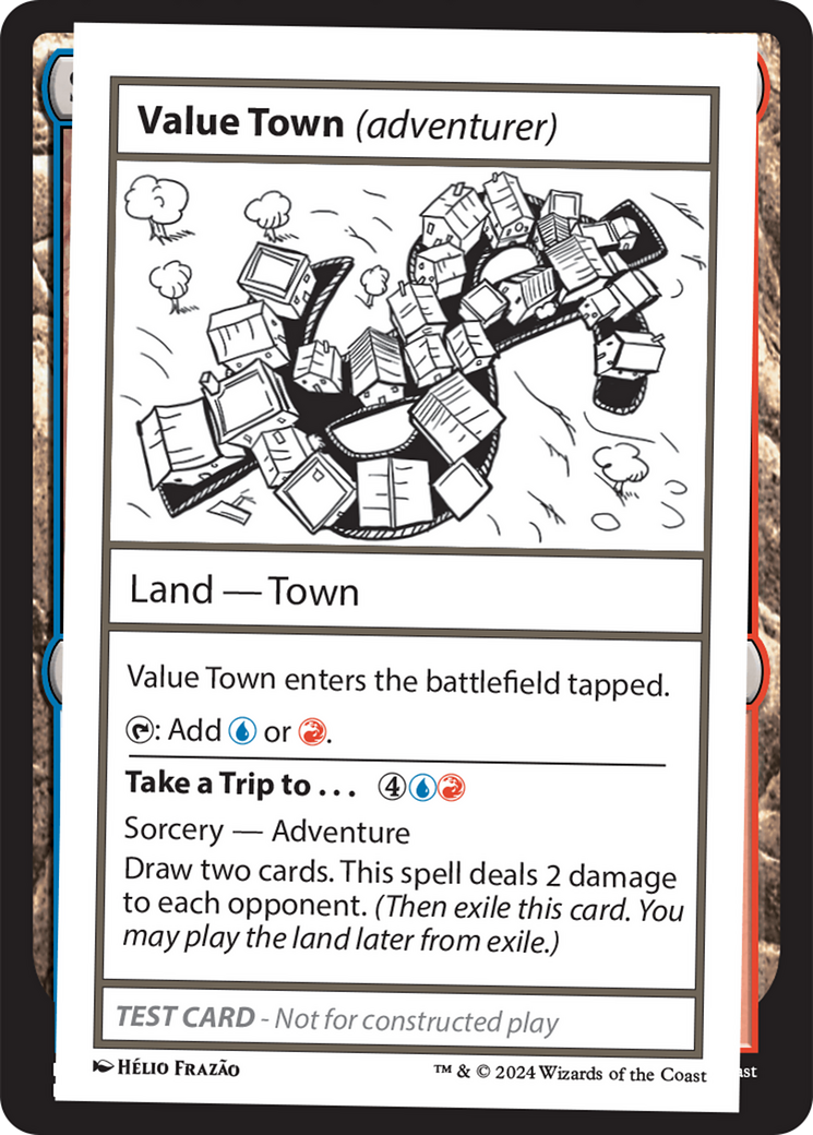 Value Town (adventurer) [Mystery Booster 2 Playtest Cards] | Local Legends