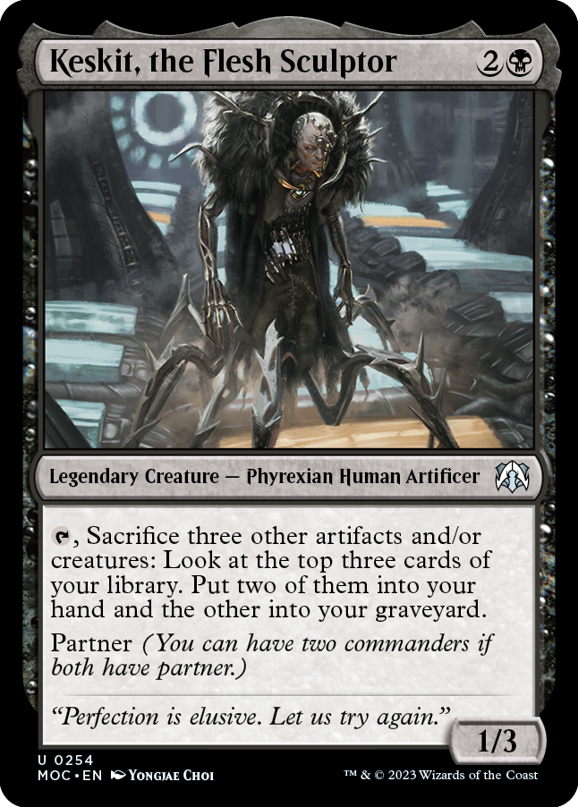 Keskit, the Flesh Sculptor [March of the Machine Commander] | Local Legends