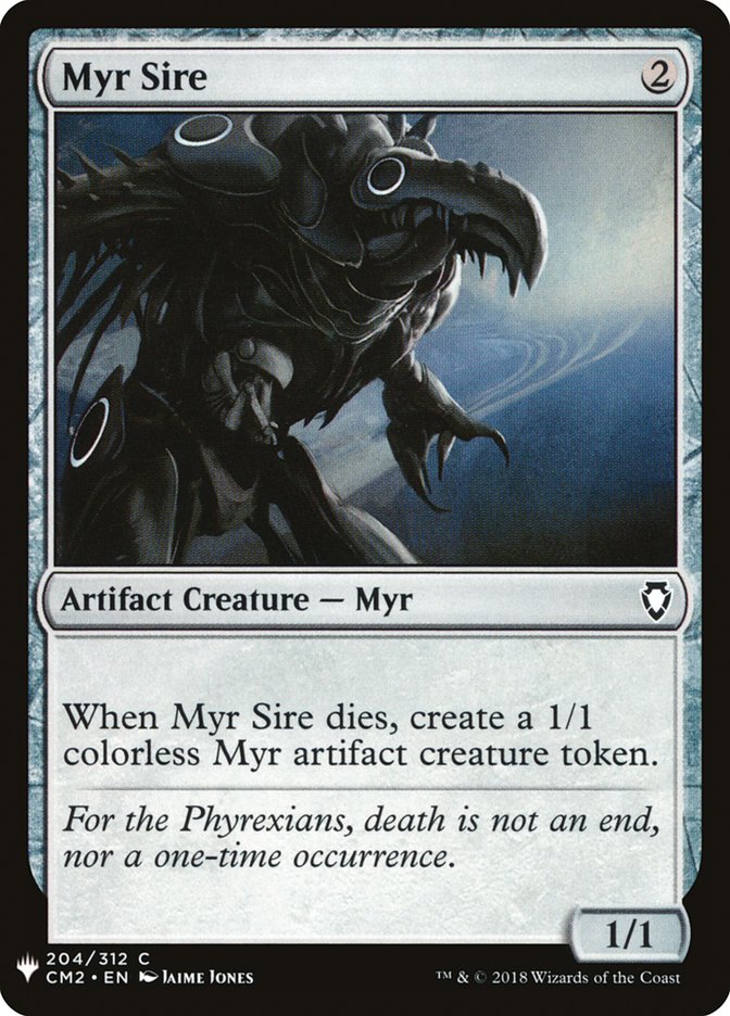 Myr Sire [Mystery Booster] | Local Legends