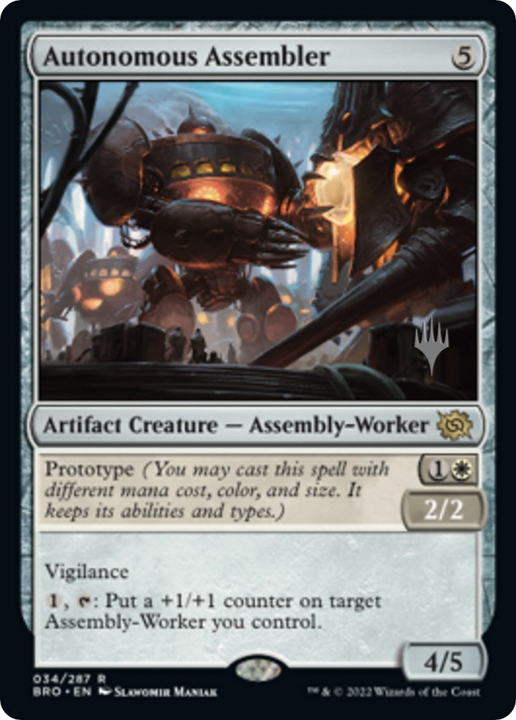 Autonomous Assembler (Promo Pack) [The Brothers' War Promos] | Golgari Games