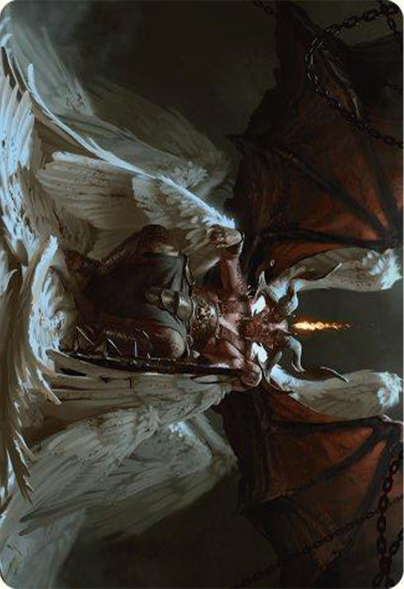 Shilgengar, Sire of Famine Art Card [Modern Horizons 3 Art Series] | Local Legends