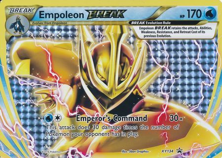 Empoleon BREAK (XY134) (Jumbo Card) [XY: Black Star Promos] | Golgari Games