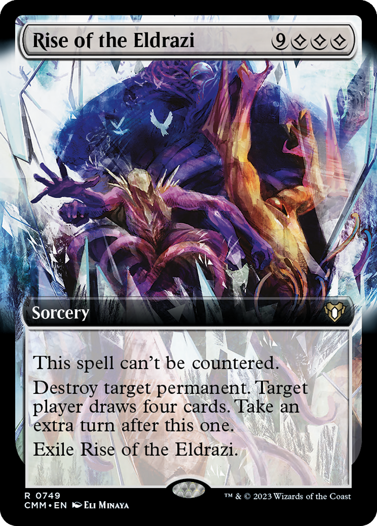 Rise of the Eldrazi (Extended Art) [Commander Masters] | Local Legends