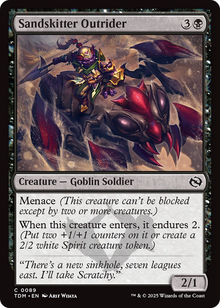 Sandskitter Outrider [Tarkir: Dragonstorm] | Local Legends