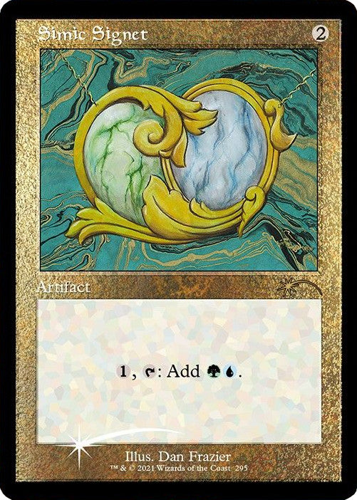 Simic Signet (Retro) (Foil Etched) [Secret Lair Drop Series] | Local Legends