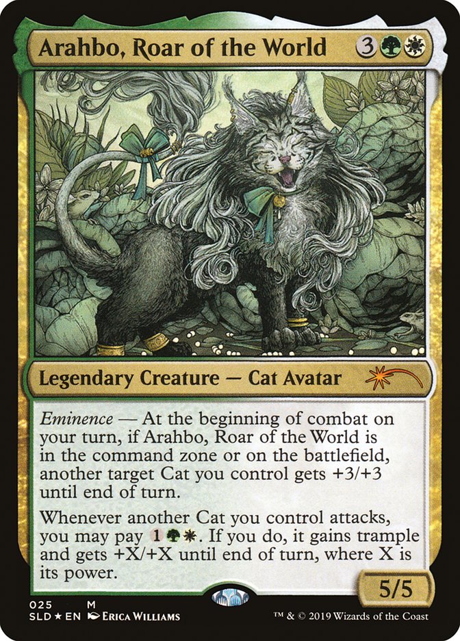 Arahbo, Roar of the World [Secret Lair Drop Series] | Golgari Games