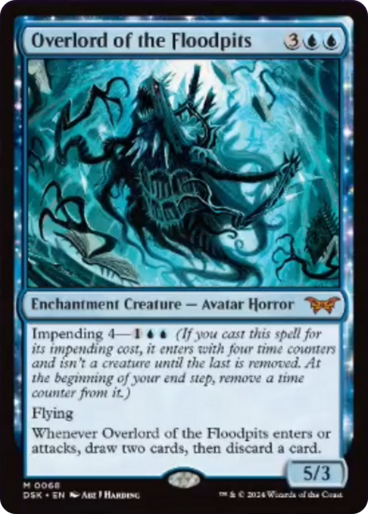 Overlord of the Floodpits [Duskmourn: House of Horror] | Golgari Games