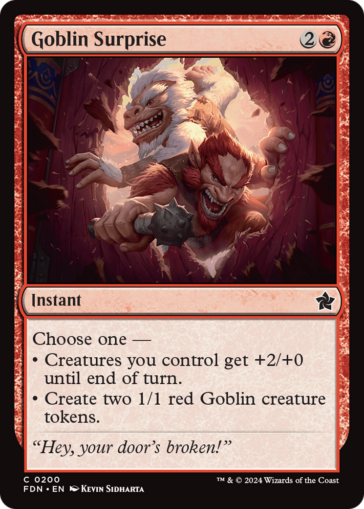 Goblin Surprise [Foundations] | Local Legends