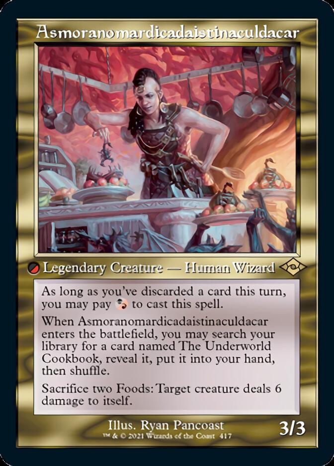 Asmoranomardicadaistinaculdacar (Retro Foil Etched) [Modern Horizons 2] | Local Legends