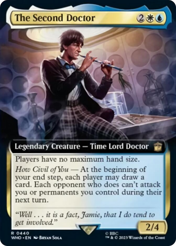 The Second Doctor (Extended Art) [Doctor Who] | Golgari Games