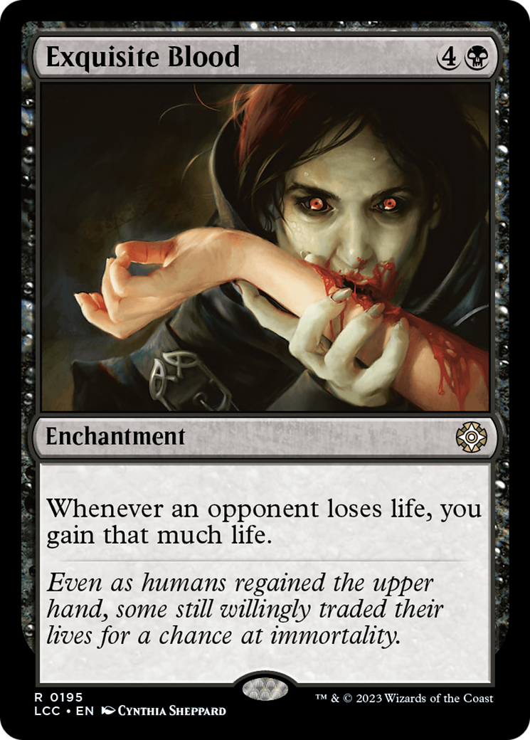 Exquisite Blood [The Lost Caverns of Ixalan Commander] | Local Legends