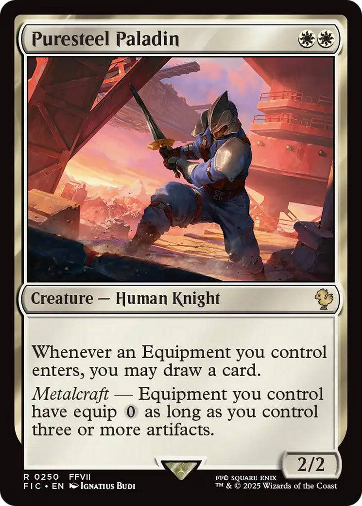 Puresteel Paladin [FINAL FANTASY Commander] | Local Legends