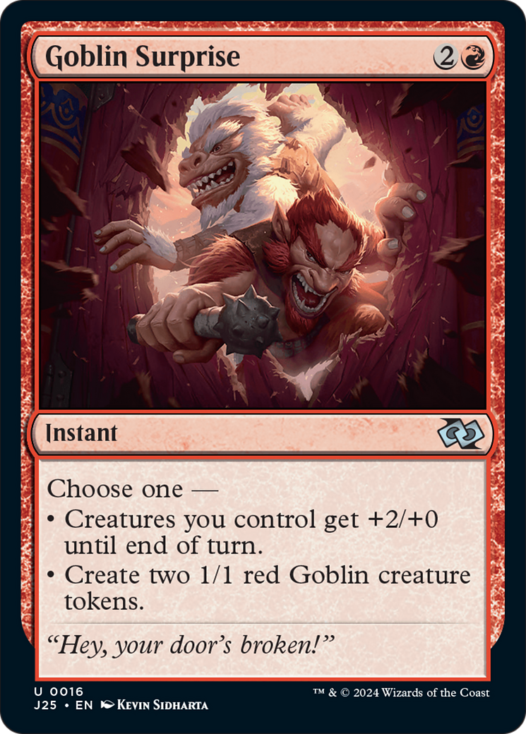 Goblin Surprise [Foundations Jumpstart] | Local Legends