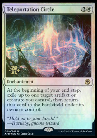 Teleportation Circle [Dungeons & Dragons: Adventures in the Forgotten Realms Prerelease Promos] | Local Legends